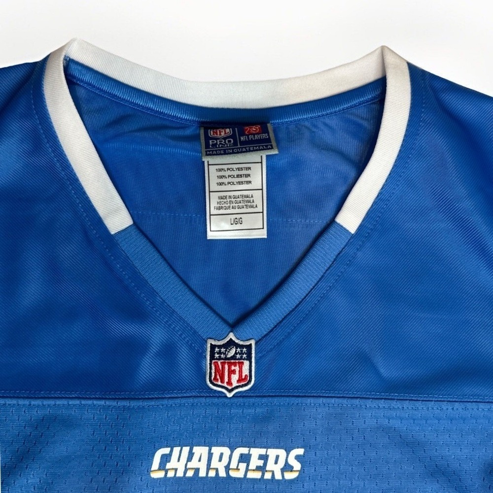 Los Angeles Chargers NFL Pro Line - Blank Jersey - Women's Large **NEW** - Picture 4 of 7